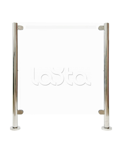 RUBEZH STRAZH Стойка вертикальная СВУ-1Н (стекл.) в Волгограде Ограждения Pintop.ru