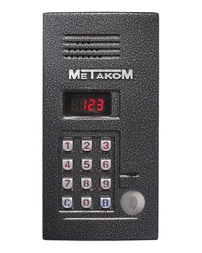 Блок вызова домофона Метаком MK2012-MFEV в Волгограде Блоки вызова многоабонентные Pintop.ru