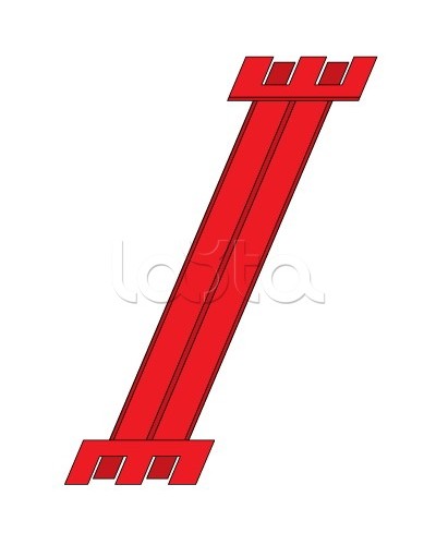 Фиксатор кабеля TR-ER 120 DKC 07715R в Волгограде Аксессуары для кабель-канала Pintop.ru