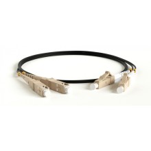 Патч-корд волоконно-оптический Hyperline FC-D2-50-LC/PR-SC/PR-H-5M-LSZH-BK