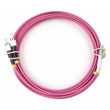 Шнур оптический duplex LC-FC 50/125 mm OM4 7м LSZH Cabeus FOP-50-OM4-LC-FC-7m