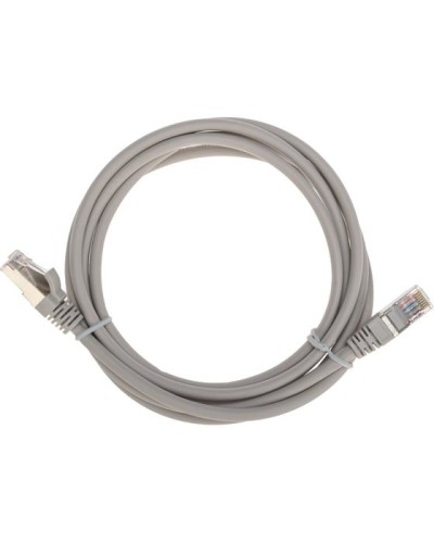 Патч-корд F/UTP, CAT 5e, RJ45-RJ45, 26AWG, LSZH, серый, 2м REXANT 02-0110-2 в Волгограде Патчкорды (медные) Pintop.ru