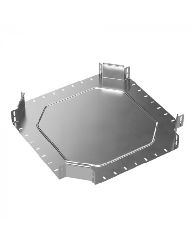 Ответвитель Х-образный Стандарт INOX (AISI 304) 400х80 Промрукав (PR16.3185) в Волгограде Аксессуары для лотков Pintop.ru