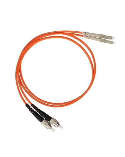 Патч-корд оптический переходной (MM), 50/125 (OM2), LC/UPC-FC/UPC, (Duplex), LSZH, 1м 50-3267 в Волгограде Патч-корды оптические Pintop.ru