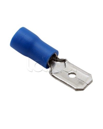 Клемма плоская изолированная 1.5-2.5 мм² (КПИ штекер - 6.3мм) (100шт/уп) REXANT 08-0333 в Волгограде Клеммные колодки Pintop.ru