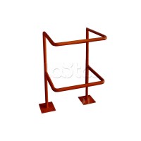 Ограждение стойки считывателя ОС-1 АЯКС, цвет оранжевый, «на асфальт» Магнито-контакт