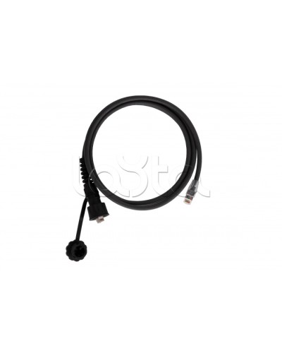 Индустриальный коммутационный шнур NIKOMAX U/UTP 4 пары, переходной, Кат.6 (Класс E), 250МГц, RJ45/8P8C(IP67)-RJ45/8P8C, T568B, многожильный, BC (чистая медь), 24AWG (7х0,195мм), с защитной крышкой, PUR, черный, 3м NIKOMAX (NMC-PC4UE55B-030-IS-TR-BK) %rs_