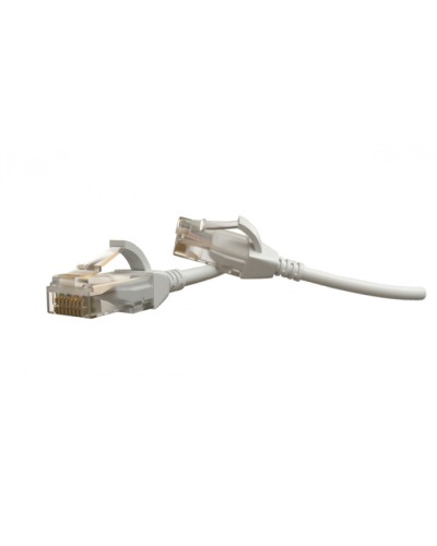 Патч-корд U/UTP Hyperline (PC-LPT-UTP-RJ45-RJ45-C6-2M-LSZH-WH) в Волгограде Патчкорды (медные) Pintop.ru