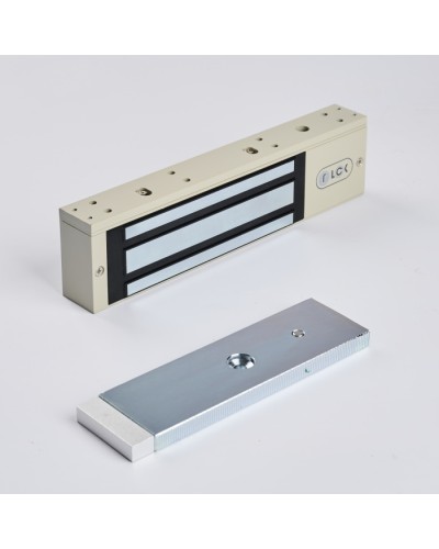 R-Lock RL-EM500-LSG - Электромагнитный замкок, 500кг, DC12/24B, цвет серый, RAL7032 (галечный серый), два датчика втроены в корпус замка: датчик Холла и магнито-контактный датчик в Волгограде Электромагнитные замки Pintop.ru