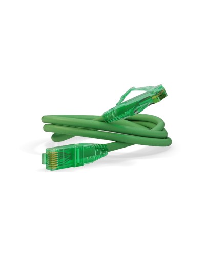Патч-корд Hyperline PC-LPM-UTP-RJ45-RJ45-C6a-1M-LSZH-GN в Волгограде Патчкорды (медные) Pintop.ru