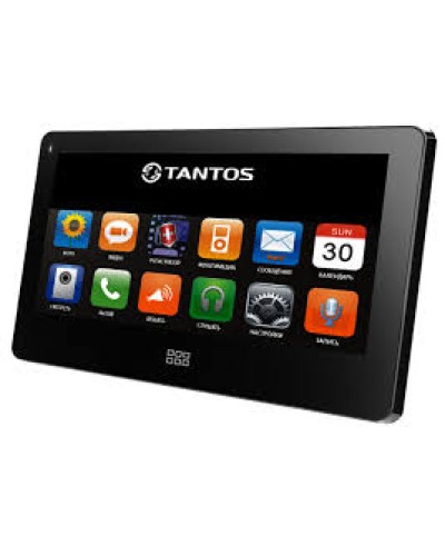Монитор цветного видеодомофона со сверхтонким корпусом и сенсорным экраном Tantos NEO Slim (черный) в Волгограде Абонентские видеоустройства Pintop.ru