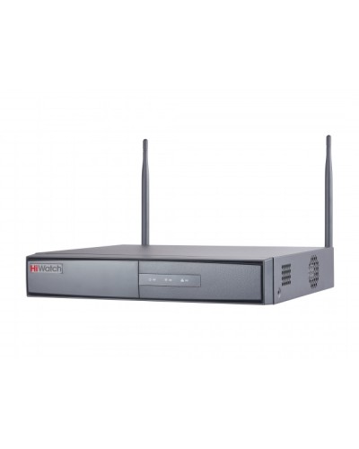 IP-видеорегистратор 4-х канальный WiFi 2.4ГГц HiWatch DS-N304W(B) в Волгограде Системы видеонаблюдения Pintop.ru