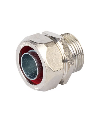 Муфта металлорукав-коробка, ф35мм, IP40/IP44/IP66/IP67 DKC (6014-4035) в Волгограде Повороты, муфты, тройники Pintop.ru