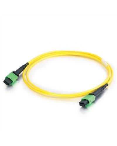 Патч-корд волоконно-оптический Hyperline FHD-MC3-9-MPOM12/AS-MPOM12/AS-A-3M-LSZH-YL в Волгограде Патч-корды и пигтейлы Pintop.ru