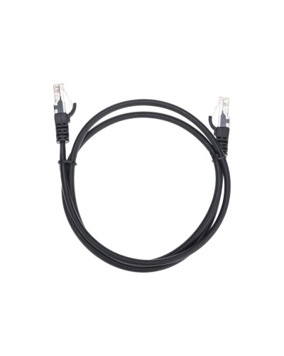 Патч-корд U/UTP, CAT 5e, RJ45-RJ45, 26AWG, LSZH, черный, 1м REXANT 02-0102-1 в Волгограде Патчкорды (медные) Pintop.ru
