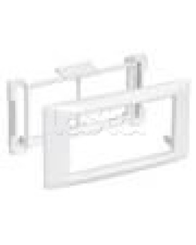 Рамка и суппорт на 4 модуля 45×45 IEK CKK-40D-RSU4-075-K01 в Волгограде Распределительные коробки Pintop.ru