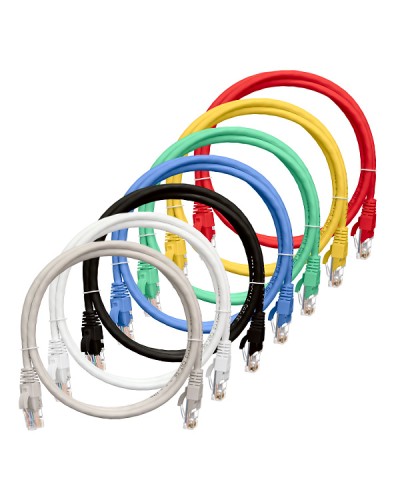 Шнур коммутационный 2хRJ45/8P8C U/UTP кат.5е (NMC-PC4UD55B-005-RD) NIKOMAX (0.5 м) в Волгограде Патчкорды (медные) Pintop.ru