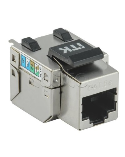 Модуль Keystone Jack кат. 5E FTP 110 IDC 90 град. розет. ITK CS1-1C5EF-11 в Волгограде Модули Keystone Pintop.ru