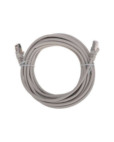 Патч-корд F/UTP, CAT 5e, RJ45-RJ45, 26AWG, LSZH, серый, 5м REXANT 02-0110-5 в Волгограде Патчкорды (медные) Pintop.ru