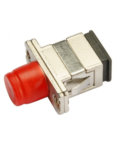 Соединитель проходной SC-FC, SM(для одномодового кабеля), D-тип Cabeus SC-FC-SM в Волгограде Проходные адаптеры и розетки оптические Pintop.ru