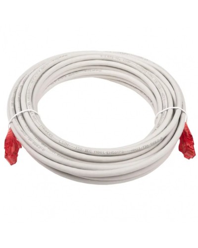 Патч-корд медный U/UTP кат.5е (10м) LSZH (серый) Hyperline PC-LPM-UTP-RJ45-RJ45-C5e-10M-LSZH-GY в Волгограде Патчкорды (медные) Pintop.ru