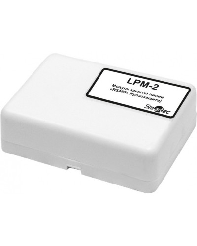 Устройство защиты интерфейсной линии RS-485 Smartec LPM-2-IP30 в Волгограде Адресная система охранно-пожарной радиоканальной сигнализации Smartec Pintop.ru