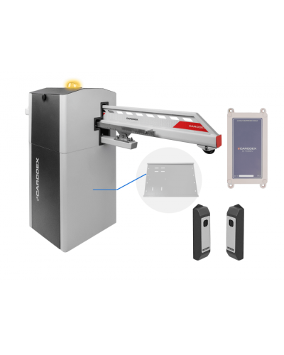 Комплект CARDDEX Комплект с шлагбаумом VBR Оптимум 6S в Волгограде Автоматические шлагбаумы Pintop.ru