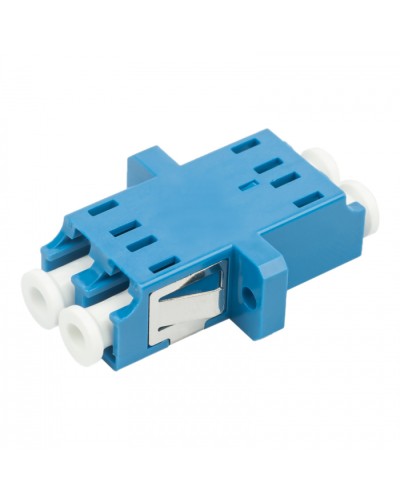 Адаптер оптический проходной LC-LC, OS2, дуплекс (duplex), синий Datarex DR-541102 в Волгограде Коммутационные изделия Pintop.ru