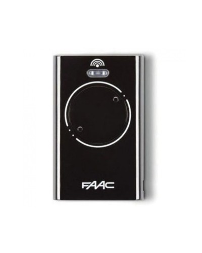 Брелок-передатчик 2-канальный Faac 7870091 (черный) в Волгограде Устройства радиоуправления для шлагбаумов и автоматики Pintop.ru