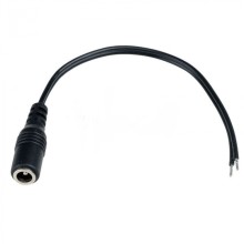 Разъем питания (розетка 2,1 мм внутренний контакт с кабелем 30 см) LAZSO AP009-F(100)