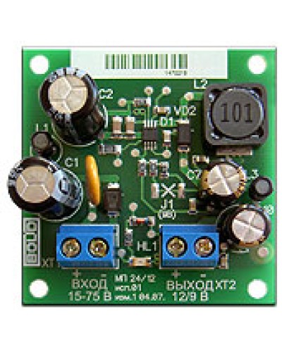 Модуль преобразователя Болид МП 24/12В исп.01 в Волгограде Электротехническое оборудование Pintop.ru