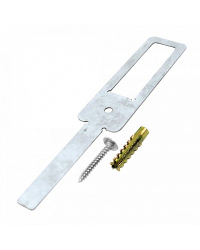 Комплекты для крепления ОКЛ с использованием самореза, дюбеля и хомута FR ПР-60 (100 шт) Промрукав (PR08.5202) в Волгограде Огнестойкие кабельные линии Pintop.ru