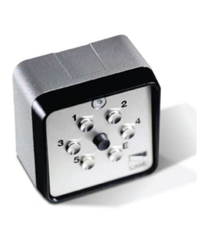 Клавиатура кодонаборная 7-кнопочная, накладная, радиоканальная Came 001S9000 в Волгограде Запчасти для шлагбаумов и автоматики Pintop.ru