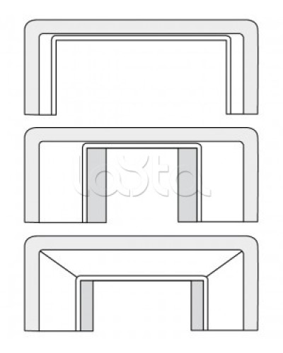 Набор адаптеров для миниканалов DKC 10133 в Волгограде Аксессуары для кабель-канала Pintop.ru
