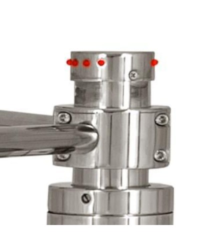 Кольцо разрезное для ограждения к роторному турникету ХРОМ Ростов-Дон в Волгограде Дополнительное оборудование для СКУД Pintop.ru