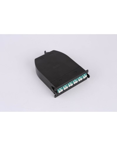 MPO кассета OM4, 12xLC, тип B, низкие потери, черная LANMASTER LAN-MCSB-1M-12LC/OM4 в Волгограде Коннекторы Pintop.ru