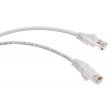 Патч-корд медный U/UTP кат.5е (1м) LSZH (белый) Cabeus PC-UTP-RJ45-Cat.5e-1m-WH-LSZH
