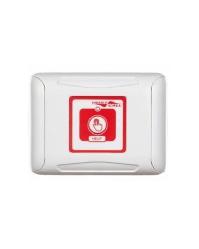 Влагозащищенная радиокнопка вызова Hostcall MP-411W2 в Волгограде Система оповещения и трансляции Hostcall Pintop.ru