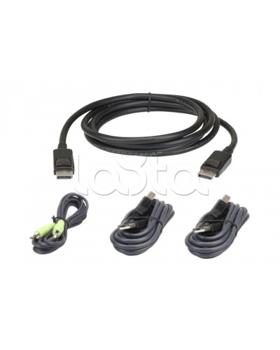 Комплект кабелей USB, DisplayPort для защищенного KVM-переключателя (1.8м)ATEN 2L-7D02UDPX4 в Волгограде Видеоусилители, Модуляторы, Делители Pintop.ru