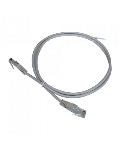 Патч-корд 2-х парный UTP кат.5e, с заливными колпачками, 0.5 м, серый TWT (TWT2-45-45-0.5-GY) в Волгограде Патчкорды (медные) Pintop.ru