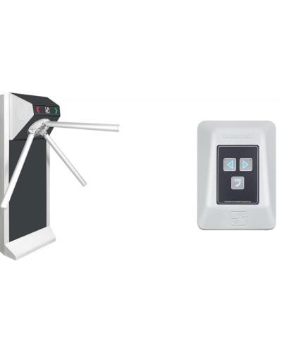 Комплект турникета CARDDEX STL Стандарт 1 (турникет, планки, пульт управления) в Волгограде Турникеты Pintop.ru