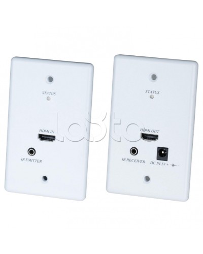 Комплект передачи HDMI с обратным ИК-повторителем SC&T HW01 в Волгограде Видеоусилители, Модуляторы, Делители Pintop.ru