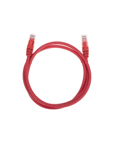 Патч-корд U/UTP, CAT 6, RJ45-RJ45, 26AWG, LSZH, красный, 1м REXANT 02-0293-1 в Волгограде Патчкорды (медные) Pintop.ru