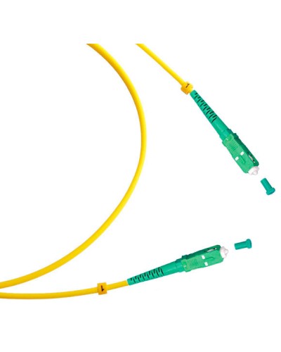 Шнур оптический simplex SC/APC-SC/APC 9/125 sm 3м LSZH Cabeus FOP(s)-9-SC/APC-SC/APC-3m в Волгограде Патч-корды оптические Pintop.ru