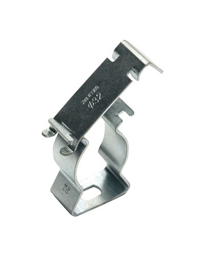 Держатель с крышкой быстрой фиксации для металлорукава Dнар=25 мм6044-A25ДКС в Волгограде Держатели, клипсы, скобы Pintop.ru