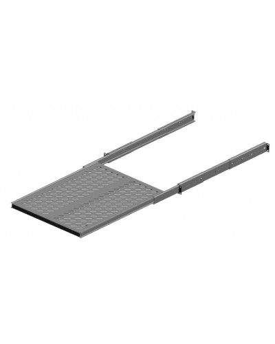 Полка выдвижная (600 мм) TLK TLK-SHFC-600R-BK в Волгограде Полки для шкафов и стоек Pintop.ru