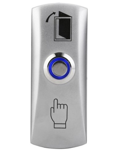 Кнопка выхода металлическая накладная AccordTec AT-H805A LED в Волгограде Кнопки выхода Pintop.ru