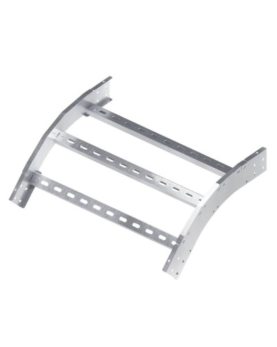 Угол лестничный вертикальный внешний 45 градусов 150х500, R600 DKC (ULOC655) в Волгограде Аксессуары для лотков Pintop.ru