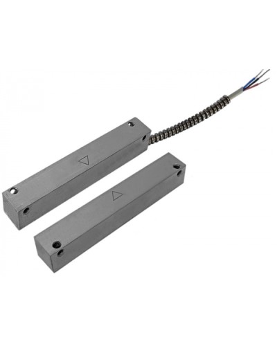 Датчик положения магнитогерконовый Магнито-контакт ДПМ-2 исп.104 металлорукав из нержавеющей стали ПАШК.425119.058 в Волгограде Извещатели охранные Pintop.ru