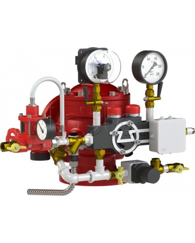 Узел управления спринклерный воздушный Спецавтоматика УУ-С100/1,6В3-ВФ.О4 в Волгограде Устройства пуска водяного пожаротушения Pintop.ru